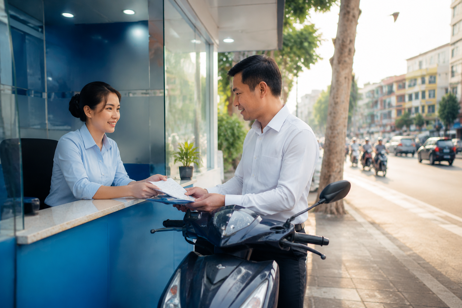 Cầm cavet xe máy TPHCM uy tín