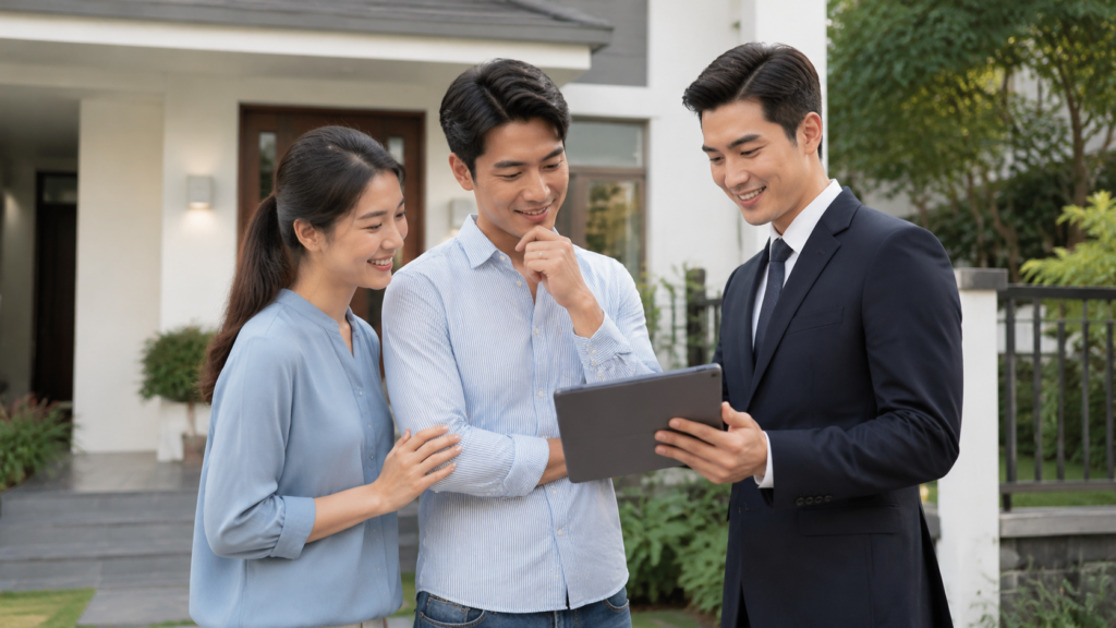 Thủ tục vay thế chấp nhà đất Việt Nam khách hàng tư vấn ngân hàng trước nhà