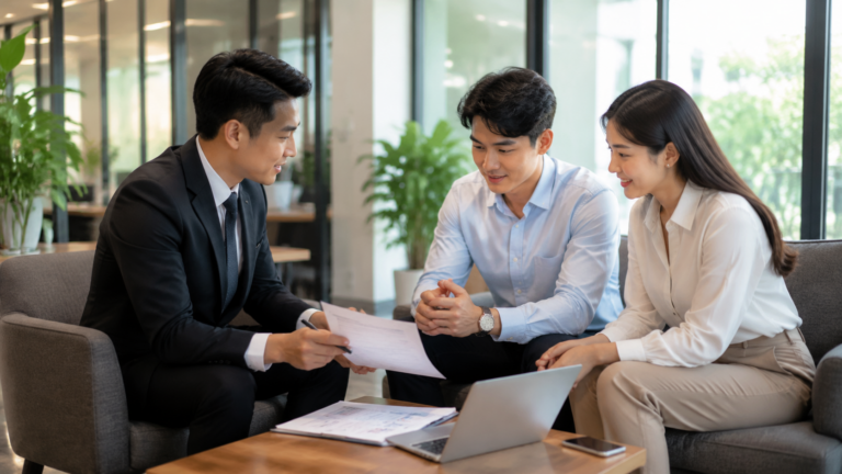 Ảnh tư vấn vay tiền Tân Bình - Gò Vấp tại văn phòng tài chính uy tín