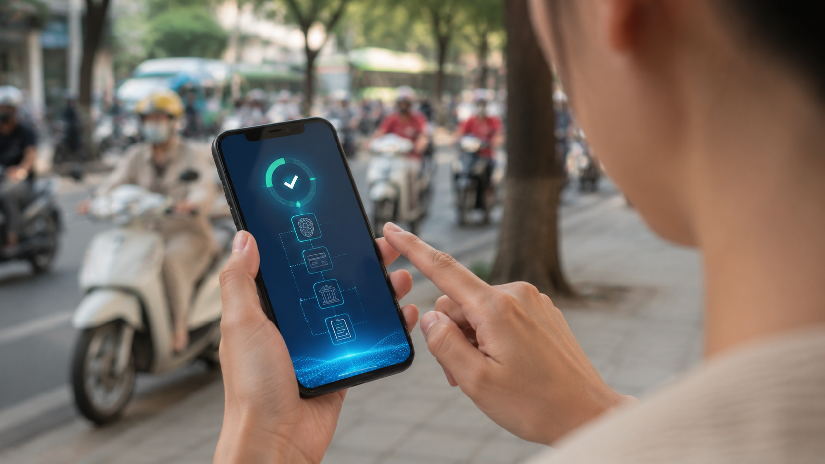 Vay tín chấp online duyệt AI trên điện thoại nhanh 5 phút